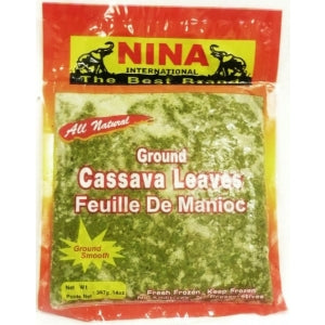 Fresh Cassava Leaves (Frozen)  50oz